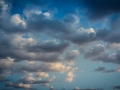 The sky over Santa Fe, New Mexico
